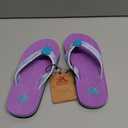 Zeroxposur, Kids Flip-Flops, Outdoor Footwear, Purple, Size 10/11