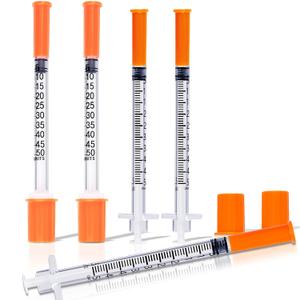 0.5ML Syringe, Lab Supplies Syringes 31G 5/16 Inch, Individually Wrapped, Pack of 25