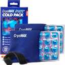 CryoMAX Cold Pack, Reusable, 8 Hour Cold Therapy Ice Pack, Small, 6"x 6" (Pack of 2)