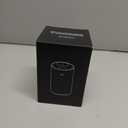 Waterless Essential Oil Diffuser, Rechargeable Scent Diffusers with 3 Mist Levels & Timers, Portable Aromatherapy Diffuser for Home Car Room Studio Office, Black Metal