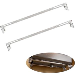 Sink Support Bracket, 304 Stainless Steel 20-31.5 In Length Adjustable Undermount Sink Support 880LBS Weight Capacity Installation Kit For Heavy Duty Undermount Sink Easy To Assemble, Space Saving