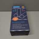 MAXTID Large Door Draft Stopper for Bottom of Door 36 Inch Under Door Draft Blocker Under Door Gap Filler Weather Stripping Adjustable Double Door Sweep Door Draft Guard Window Seal Black