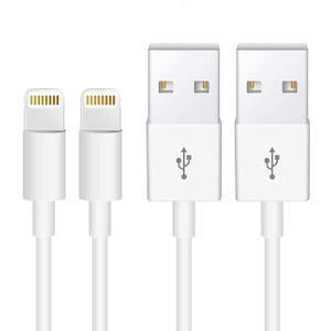 2Pack Apple Original Cable [Apple MFi Certified] Lightning to USB Cable Compatible iPhone 13/12/11 Pro Max/XS MAX/XR/XS/X/8/7/Plus/6S iPad AirPods,iPod Touch (1M/3.3FT) Original Certified - White