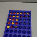 Big Size 4 in a Row Game for Kids Ages 3 for Boys Girls Teens, Family Tabletop Games Indoor & Outdoor for Yard, Lawn, Camping, Party, Foldable Design with 6 Spare Discs