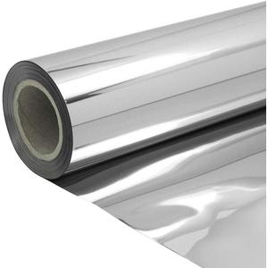 ANMINY 3.3x65.6ft Aisle Runner Mirror Rugs Roll Double Sided Bright Reflective Decorative Carpet for Romantic Wedding Birthday Graduation Party Ceremony Event Home Indoor Decor - Silver