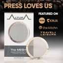 ALTURA The MESH Stainless Steel Filter for AeroPress Coffee Makers Reusable Metal Filter Replacement for Rich Flavor, Travel, and Eco-Friendly Brewing
