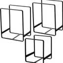 3 Pack Metal Dish Organizer, Space Saving Plate Organizers for Cabinet, Kitchen Cabinet Dish Drying Racks Organizer for Plates, Pots and Pans