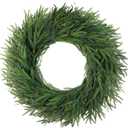 30" Norfolk Pine Wreaths for Front Door,Christmas Cedar Wreath Greenery aound Year, DIY Large Artificial Greenery Christmas Outdoor Wreath for Porch,Window,Farmhouse,Home,Holiday,Hanging Decor