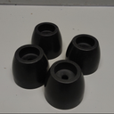 4-Pack Cargo Trailer Truck Replacement ramp Door Rubber Bumper Stop Cone 2" Tall