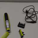 Philips Norelco for Face + Body, Electric Beard Trimmer, Shaver and Groomer, 5in1 Adjustable Comb, 1x Body Kit, Model QP2834/70, Black/Lime Green