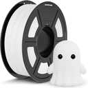 JAYO PLA 3D Printer Filament White, PLA Filament 1.75mm, 1.1KG Spool, Dimensional Accuracy +/- 0.02mm, Fit Most FDM Printer