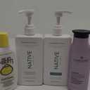 1. Native Shampoo and Conditioner Contain Naturally Derived Ingredients| All Hair Type Color & Treated, Fine to Dry Damaged, Sulfate & Dye Free - Almond & Shea Butter, 16.5 fl oz each (2 pack) 2. Sun Bum Cool Down Aloe Vera Lotion - Vegan After Sun Care with Cocoa Butter to Soothe and Hydrate Sunburn -.  8 oz., 3. Pureology Hydrate Shampoo  For Dry or Color-Treated Hair, Intense Hydration & Softness, With Rose Extract & Green Tea, Vegan & Sulfate-Free