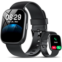Smart Watch with Alexa Built-in, 1.83" HD Touchscreen Fitness Tracker with Bluetooth Calling, Fitness Watch with Heart Rate/Sleep Monitor, 120+ Sports Modes, IP68 Waterproof Smartwatch for Android iOS