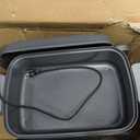 AEWHALE Multifunctional Electric Skillet with Grill|8 Cooking Functions|Removable Non-Stick Plate+Pot+Lid,1500 W Digital Family Size Griddle