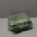 COSY HOMEER Bath Rugs for Bathroom Extra Thick- Anti-Slip Bath Mats Soft Plush Yarn Shaggy 100% Strong Mirco Polyeste Mat Living Room Bedroom Mat Floor Water Absorbent(Green,20x32 - Inches)