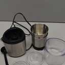 SHARDOR Coffee Grinder Electric Herb/Wet Grinder for Spices and Seeds with 2 Removable Stainless Steel Bowls, Silver