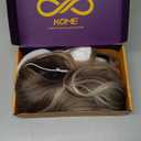 Dofami KOME Ash Blonde Synthetic Lace Front Wig,T Part Pre Cut Glueless Long Straight Layered Wigs for Women Cosplay Daily Use 26IN(#TT4/6164)