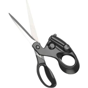 Professional laser guided fabric scissors, Capable Of Fast Direct Cutting, Suitable For Fabric Paper Art, Upgraded Ergonomic Handle