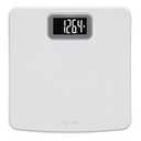 Taylor Digital Scale for Body Weight, High 400 LB Capacity, Easy to Read Readout Display with Silver Bezel Accent, Durable Platform, White (1 Count (Pack of 1))