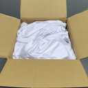 Babenest Spandex Folding Chair Covers - 30PCS Upgraded Universal Stretch Washable Fitted Chair Slipcovers Protector for Wedding, Holidays, Banquet, Party, Easter Celebration (White)