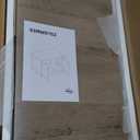 HOOBRO Litter Box Enclosure, Cat Litter Box Furniture with Removable Divider, Large Hidden Litter Box Furniture, Wooden Cat House, End Side Table, 31" L x 17.5" W x 19.7" H, Greige BG03MW01G2