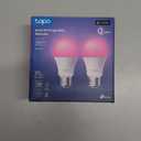Tapo TP-Link Smart Light Bulbs, 1100 Lumens High Brightness (75W Equivalent), Matter-Certified, 16M Colors WiFi Light Bulb, Dimmable, Works w/Siri, Alexa & Google Home, A19 E26, L535E(2-Pack)