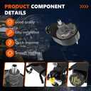 Power Steering Pump 20-8739 Fits for Silverado 1500/2500/3500 Suburban Tahoe Sierra Yukon C1500 C2500 C3500 V8 5.3L 5.7L 6.0L 7.4L Replace OE 15909826 20756715 16045591