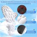 4D Cloud Insoles for Men and Women, Memory Foam Cloud Insoles Super Soft Anti-Fatigue, Shock Absorption, Relieve Foot Pain, (Black, Women: US 7-8.5)