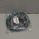 60FT SPT-1 Christmas Electrical Wire with 6pcs Vampire Plugs, 18/2 Gauge Low Voltage Extension Cord, 18 AWG 2-Conductor Flexible Wire for Outdoor Holiday Lights, Landscape Lighting