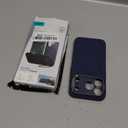 ESR Silicone Case for iPhone 17 Pro, Built-in Camera Stash Stand Compatible with MagSafe, Military-Grade Drop Protection Magnetic Phone Case for iPhone 17 Pro, Cloud Series, Navy Blue