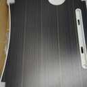 BUYIFY Folding Lap Desk, 23 Inch Portable Wood Black Laptop Bed Desk Lap Desk with Cup Holder, for Working Reading Writing, Eating, Watching Movies for Bed Sofa Couch Floor