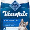 Blue Buffalo Blue Tastefuls Natural Adult Indoor Cat Chicken & Brown Rice Recipe Food for Cats 10 lb (EXP 02/04/27)