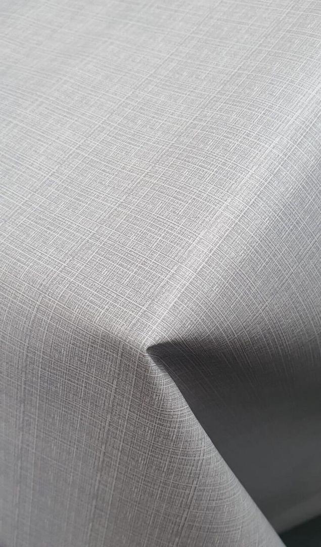 Tablecloth 60 x 84 Inch - Light Grey Tablecloth for Rectangle Tables - Machine Washable Table Cloth for Summer, Fall and Halloween
