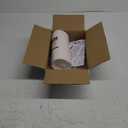 GO&SO White Textured Drum lampshade Medium Lamp Shade 13" Top x 13" Bottom x 10" High (Spider) Modern Linen Lamp Shades for Table Lamp Bedside Lamp Natural Linen Replacement Assembly is Required