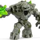 Schleich Eldrador Creatures - 8" Stone Monster Toy with Crystal Set - Cool Movable Monster Action Figure for Boys and Girls - Fantasy Giant Rock Beast Figurine - Fun Scary Toys - Kids Ages 7+ | 70141