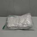 Round Vinyl Fitted Tablecloth with Flannel Backing Elastic Edge Design Table Cover Waterproof Oil-Proof PVC Table Cloth Stain-Resistant Best for 37"-44" Round (Weaving)