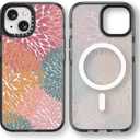 Rosarnnah Magnetic for iPhone 13 Magsafe Case Cute - Durable Shockproof 6.6 ft Drop Impact Phone Case - Midsummer Design for iPhone 13 6.1" Black