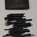 DUcare Professional Makeup Brushes Set 27Pcs Makeup Brush Set Premium Synthetic Kabuki Foundation Blending Face Powder Blush Concealers Eye Shadows Brushes (black)