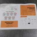 OLIXIS Set of 4 Dining Kitchen Mid-Century Modern Chairs with Wood Legs and PU Leather Cushion for Living Room Bedroom Outdoor Lounge, Black