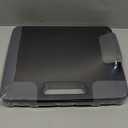 Portable Clipboard Folder with Storage, Plastic Storage Case with Side-Opening, Heavy Duty Clipboard, A4 Size Writing for Office, 14.5"x12"x 1.75", Black