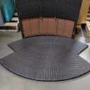 3 Pcs from Patio Joy, Brown 3x2.3Ft, 46x26 Inch - 2Pcs