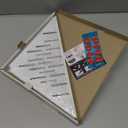 IReef way Corner Shower Shelf for Inside Shower - Adhesive/Stick/Drill/No Drill - Floating Strong 14" White Corner Shower Shelves for Bathroom, Tiled Wall, Caddy Organizer, Kitchen, Shower