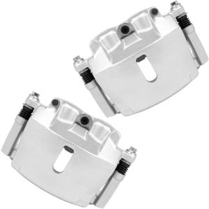 cciyu Front Left & Right Brake Calipers Assembly w/Bracket 18B4861 18B4860 2004 2005 For Ford For F-150,2005 For Ford For Lobo