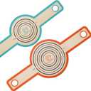 Angadona 2 Size Sourdough Silicone Bread Sling - 9.5 inch and 8.3 inch Round Non-Stick & Easy Clean Reusable Silicone Baking Mat for dutch oven. Sourdough Bread Baking mat tools supplier Liner