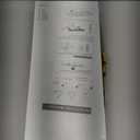 BAYKA White Floating Shelves for Wall  Rustic Wood Wall Shelves with Metal Brackets for Bathroom, Bedroom, Kitchen, or Living Room Decor Organization  Set of 3, Sturdy Storage with 22lb Capacity (15.7inches, C. White - Modern Minimalist Style)