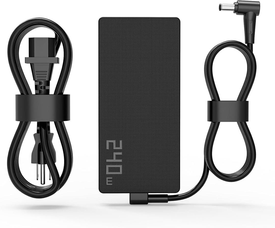 240W AC Laptop Charger Compatible with ASUS ROG Zephyrus G14 G15 G16 ADP-240EB B M16 M15 S15 S17 GU604 GU603Z GU603H GU603ZW GU603ZE GA402 GA402RK GA402RJ GA402XI GA402XZ GA402XV TUF A16 F15