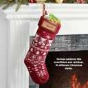 6 Pack Personalized Christmas Stockings Bulk, Large 18" Knit Custom Hanging Stockings - Family Stockings Decor for Holiday Christmas Tree Decoration