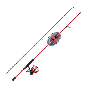 South Bend Salmon Spinning Combo With 12 Piece Kit