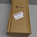 2 Pcs Christmas Tree Figurines Set Glitter Resin Tabletop Christmas Tree Decor Elegant Xmas Tabletop Centerpieces for Tables Desk Shelf Mantel Holiday Indoor Decorations(White)