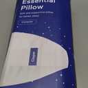 Casper Sleep Essential Pillow, Standard Size Medium Soft Feel, Down-Alternative Fill, Supports Side, Back & Stomach Sleepers